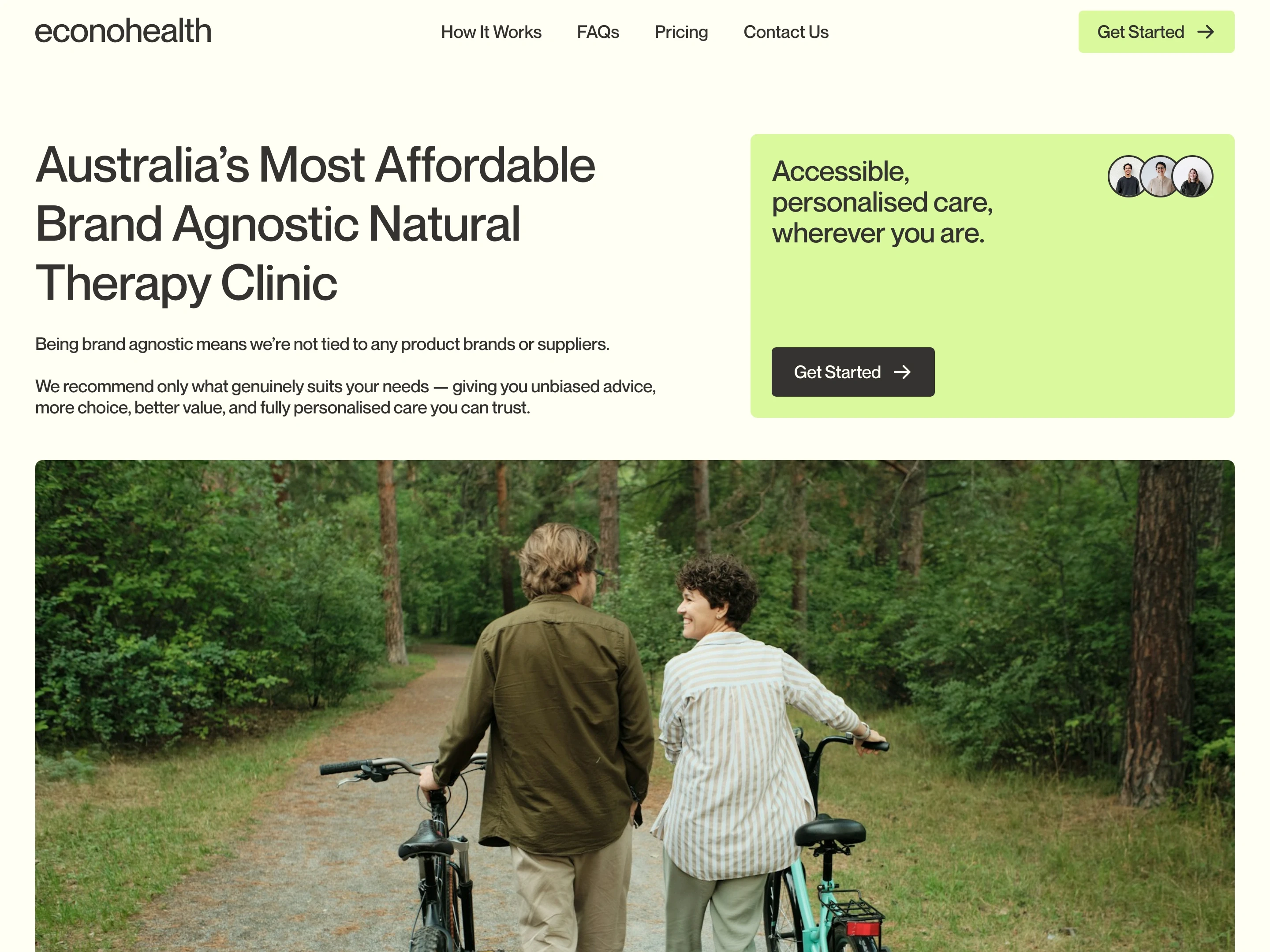 The Econohealth home page