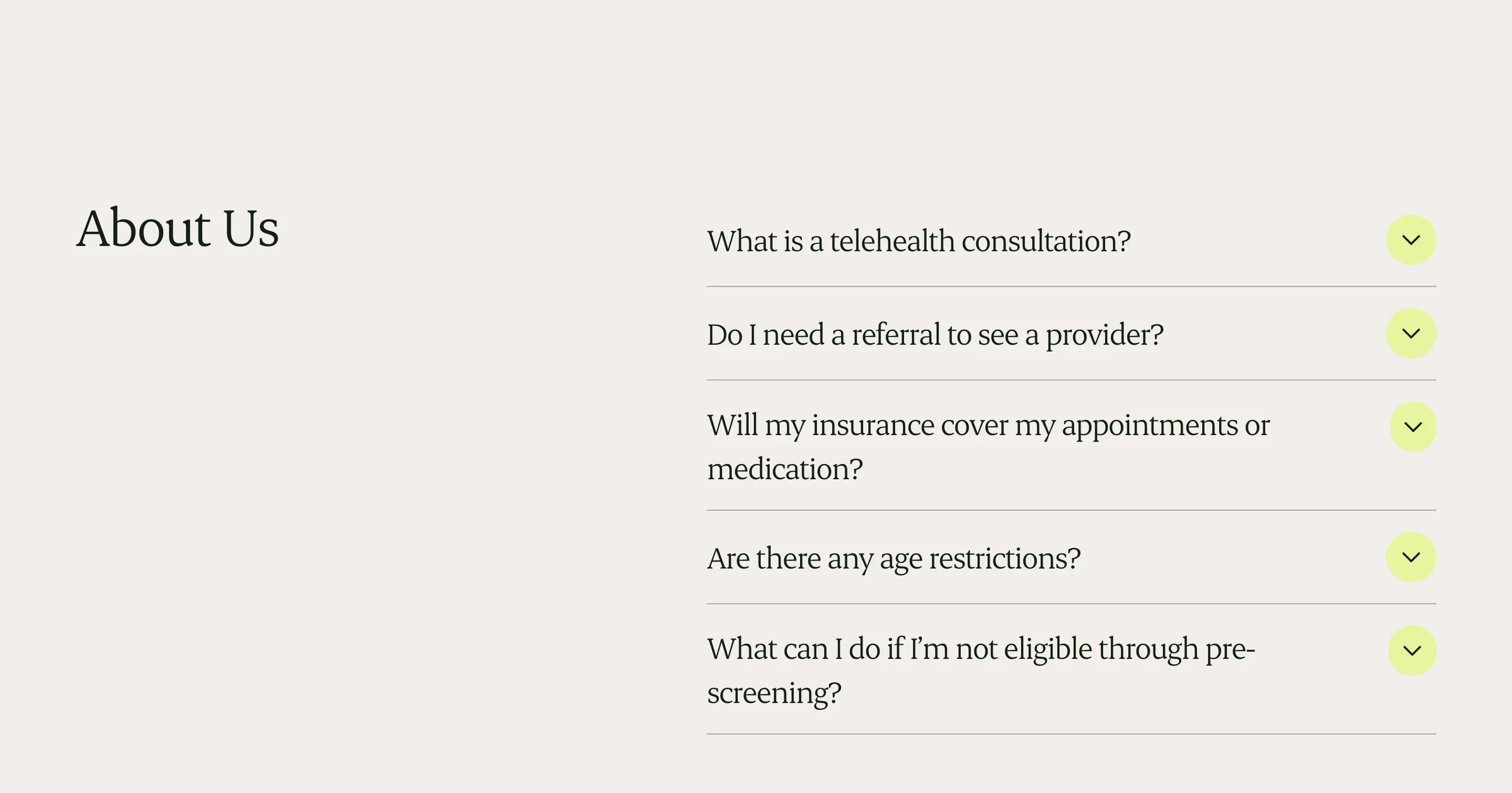 Frequently asked questions about telehealth consultations